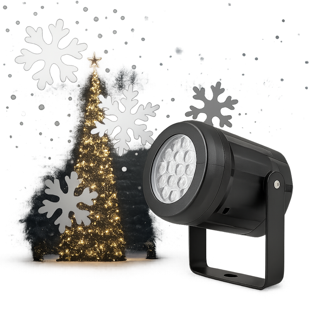 Christmas Snowflake LED Projection Light – MSL