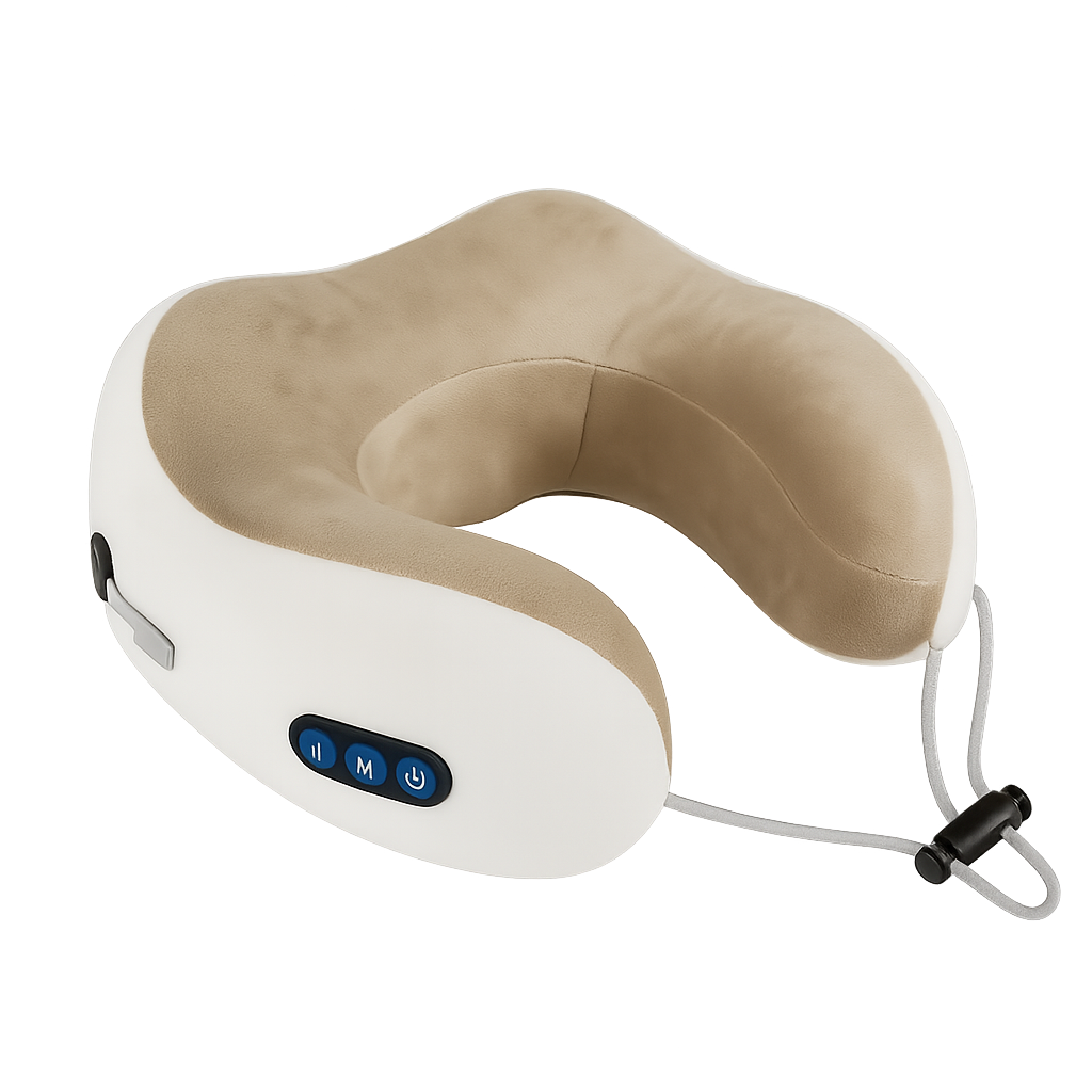 Electric U-Shaped Massager: Heated Memory Sponge for Neck & Shoulders – MSL