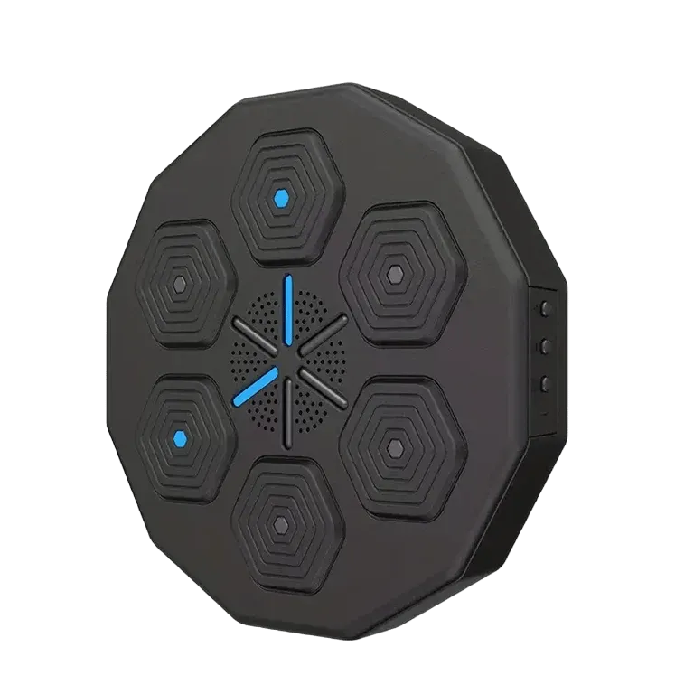Wall-Mounted Electronic Boxing Trainer: Smart Music Integration, LED Punching Lights – MSL