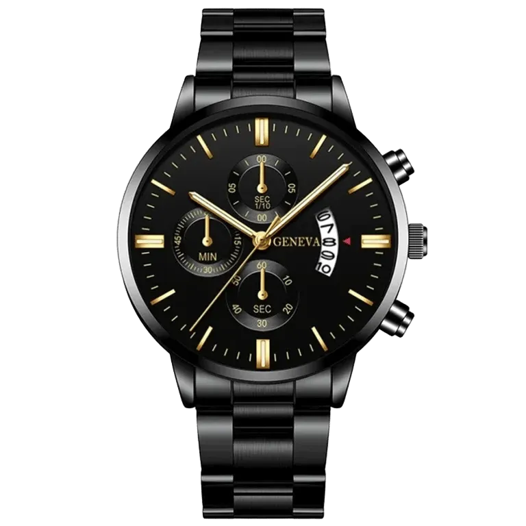 Luxury Stainless Steel Quartz Men's Wrist Watch – MSL