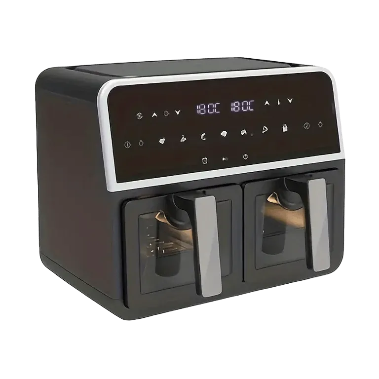 2.38gal Dual Basket Air Fryer - Multifunctional Electric Oven – MSL