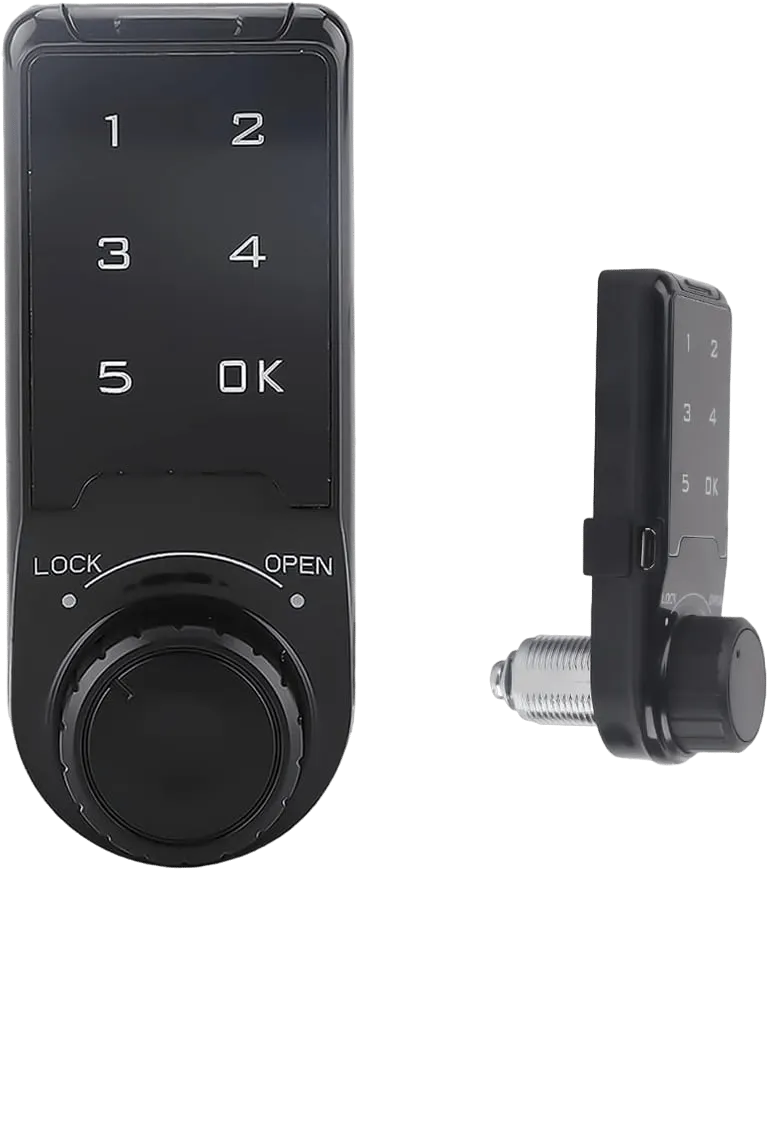 Electronic Password Door Lock Touch Screen Security for Wooden Cabinets – MSL
