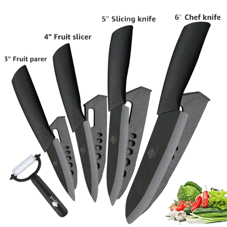 Ceramic Kitchen Knives Set 3 4 5 6 inch Chef Utility Slicer – MSL