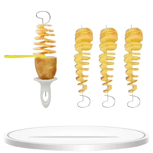 Potato Tower Machine Vegetable Slicer - Durable Stainless Steel – MSL
