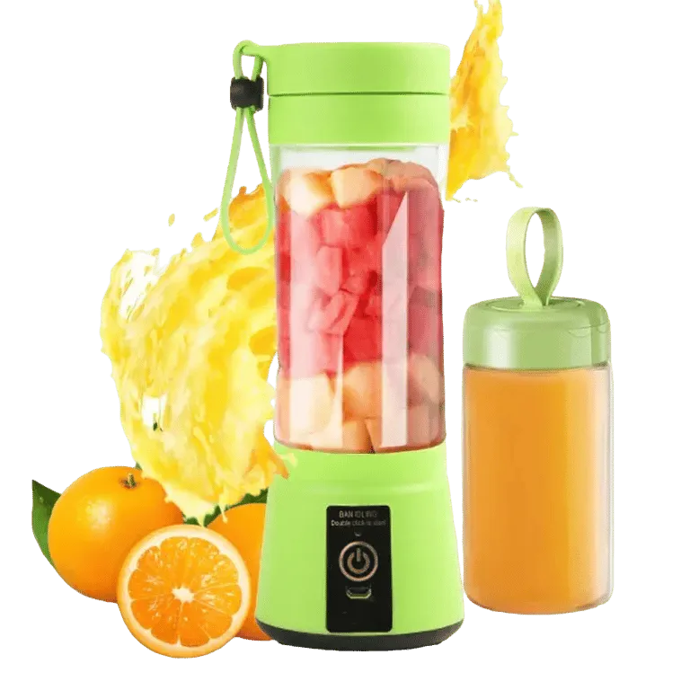 Portable Electric Mini Juicer Cup 6 Blades USB Rechargeable Blender – MSL