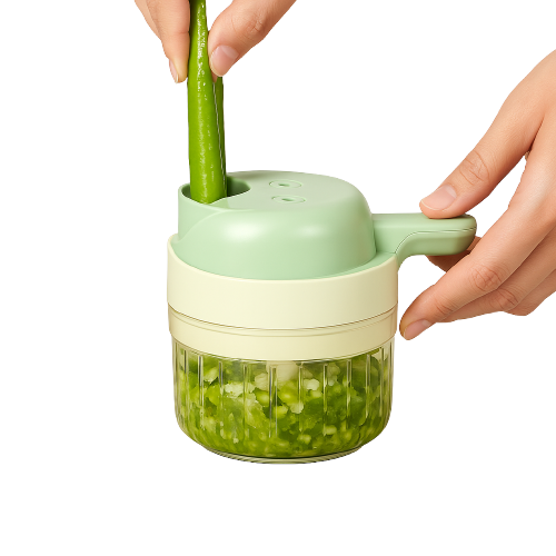 4 in 1 Handheld Electric Vegetable Slicer USB Rechargeable – MSL