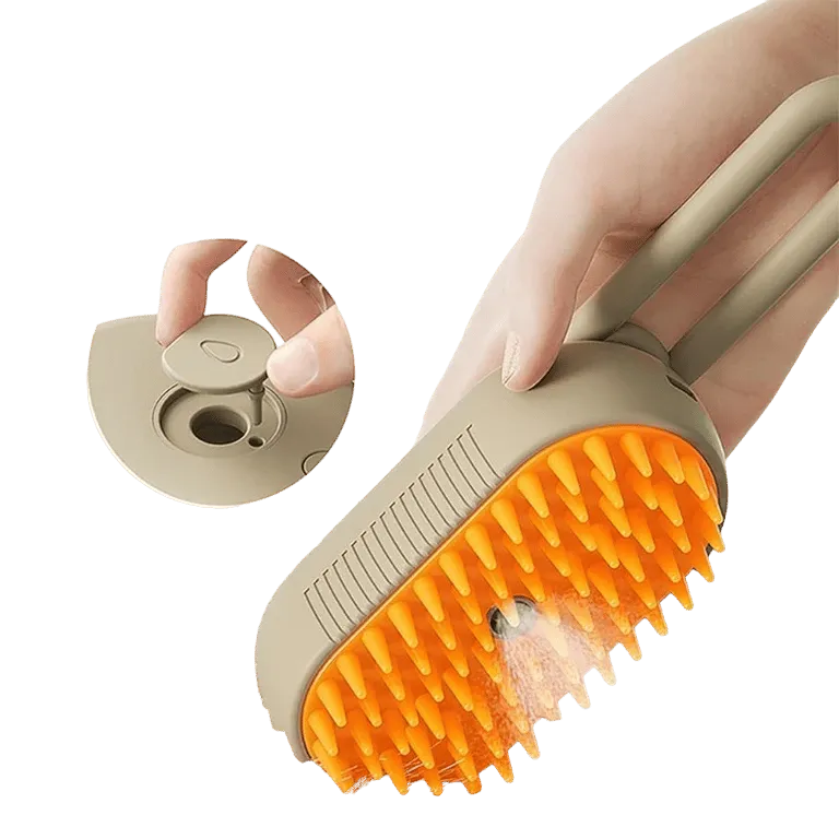 3-in-1 Electric Spray Pet Massage Brush – Gentle Dog Grooming and Relaxation – MSL