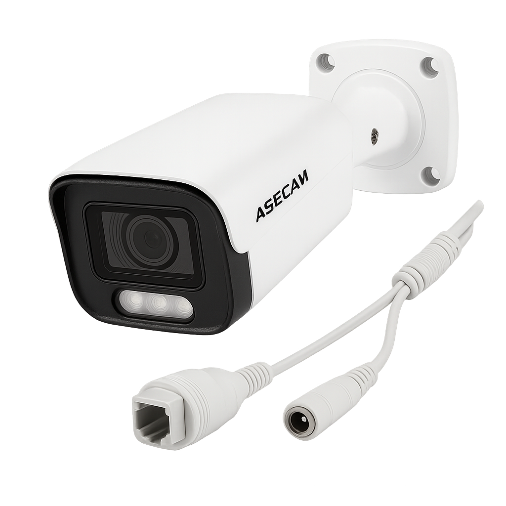 4K 8MP IP Camera with Audio, Outdoor POE, H.265, Onvif Metal Bullet CCTV – MSL