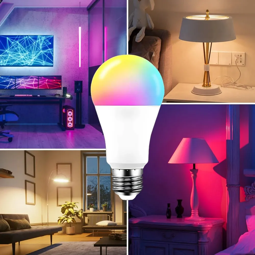 WiFi Smart Dimmable Bulb - Control Intensity and Colors – MSL