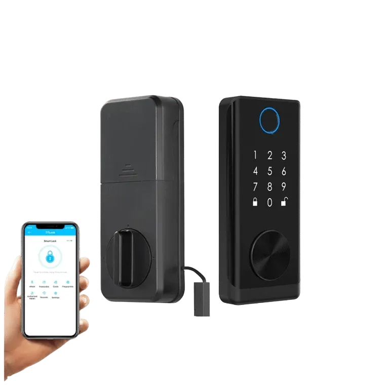 Smart Fingerprint Door Lock | OLED Display, Auto Lock, DIY Install – MSL