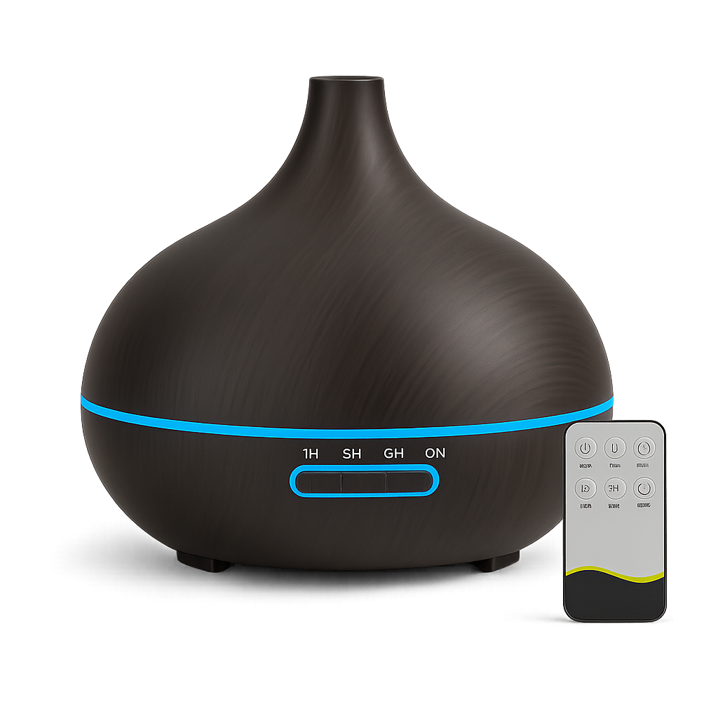 Large Capacity Essential Oil Diffuser | Remote Control, Ultrasonic Technology, 7 Colors – MSL