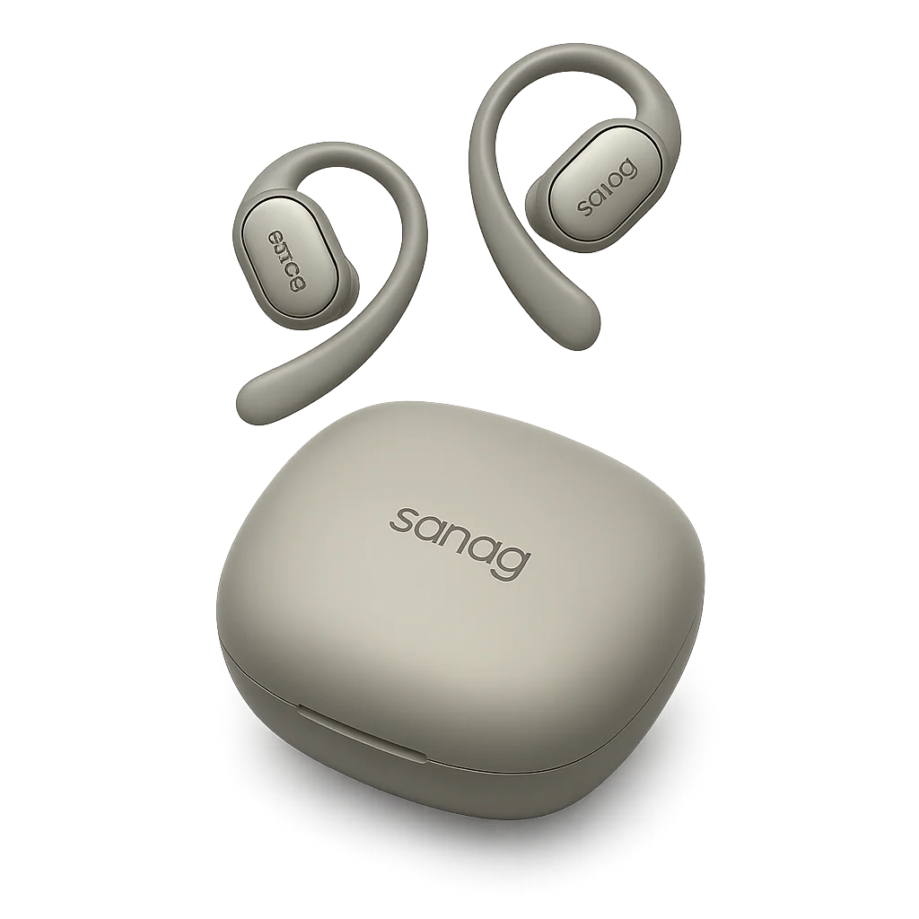 Open Ear Bluetooth 5.4 Wireless Headphones, HiFi Sound TWS Earbuds, 8 Hours Playback – MSL
