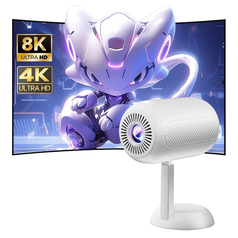 1080P Portable Mini Projector X5pro 4K Supported Home Theater – MSL