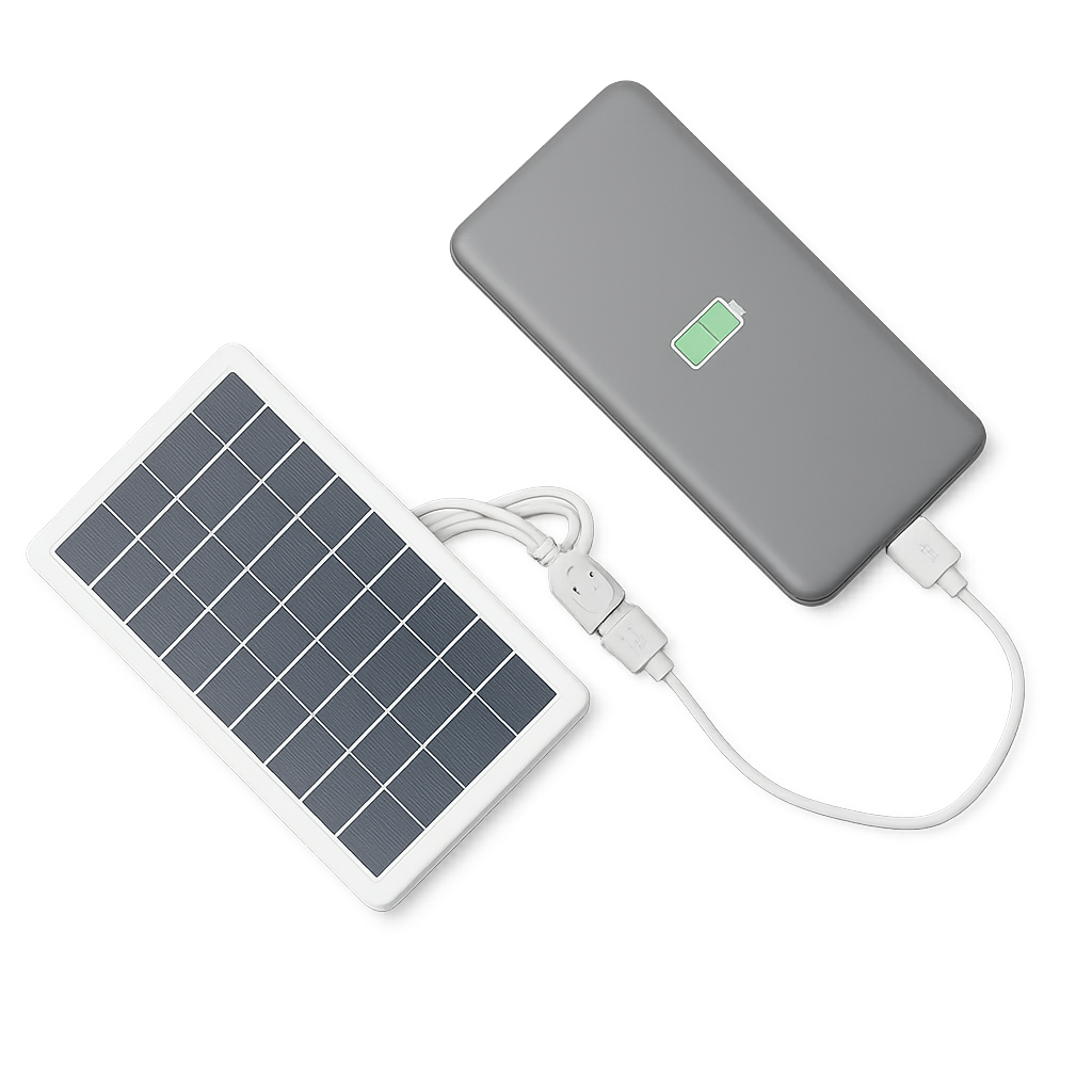 Portable High Efficiency 5V 2W Solar Panel with USB Charger – MSL