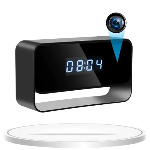 Mini Camera Alarm Clock 1080P HD WiFi IR Night Vision Motion Detection – MSL