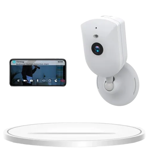 Indoor Security WIFI Camera with 6MP Resolution, 2-Way Audio, and AI Human Detection – MSL