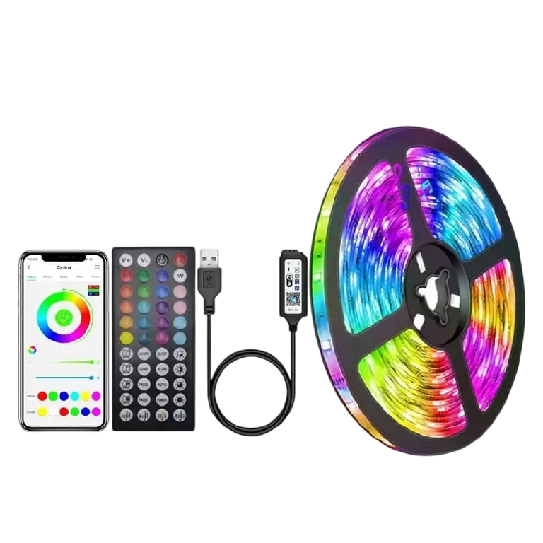 USB LED Strip Lights Color Changing RGB Flexible Room Decoration – MSL