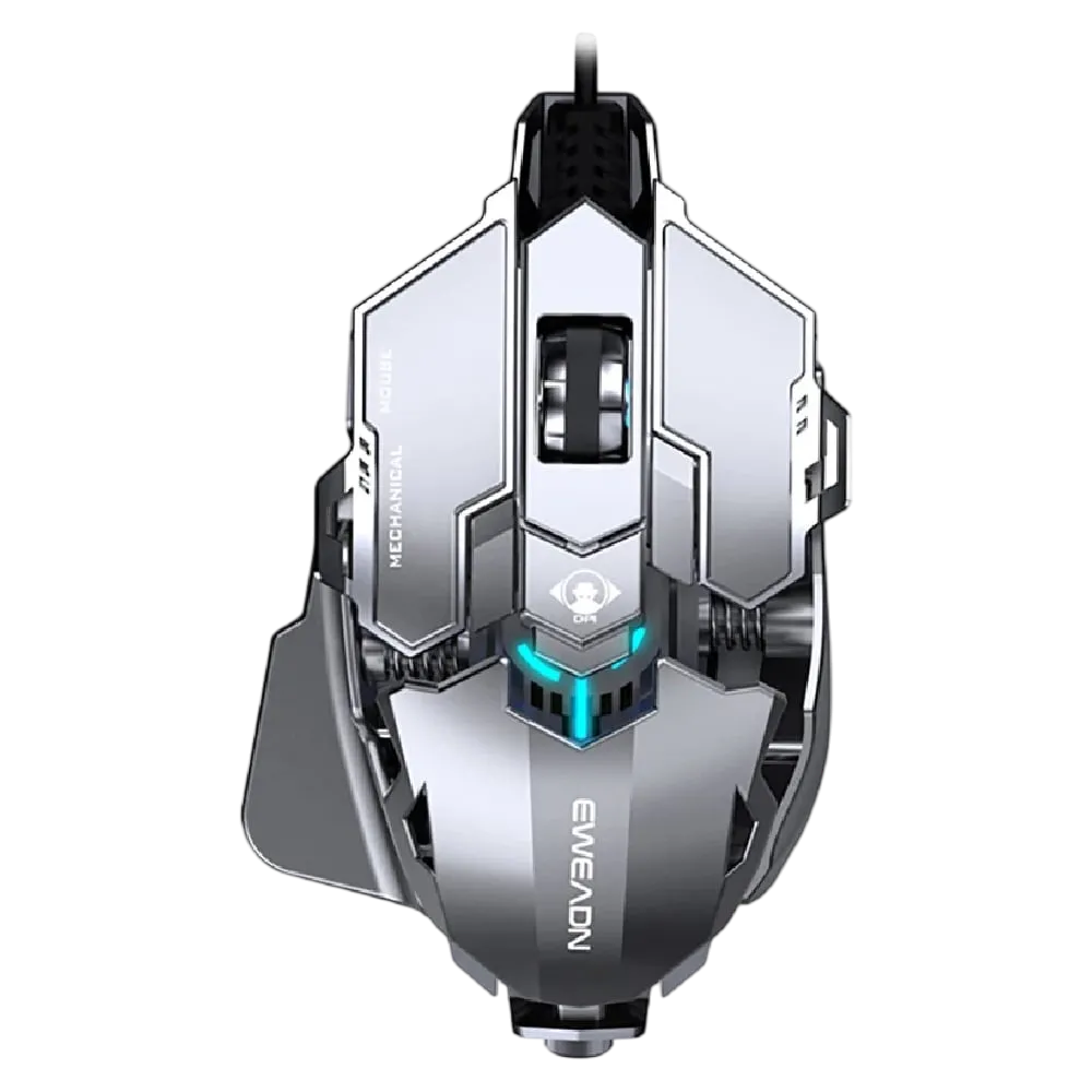 Ergonomic Wired Gaming Mouse - 12800 DPI, RGB LED Backlight, Ultimate Comfort & Precision – MSL
