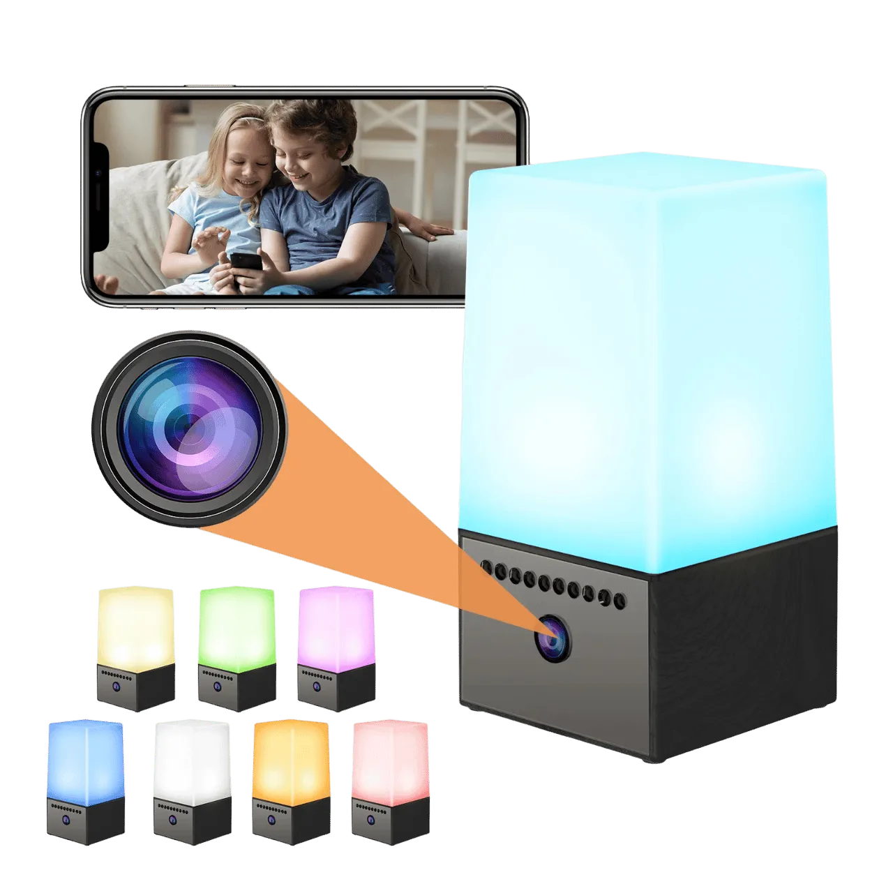 4K HD Smart Lamp with Motion Detection & WiFi Connectivity – MSL