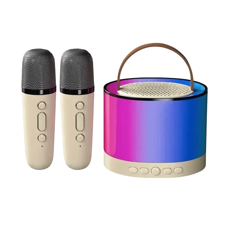 Wireless Bluetooth Speaker with 2 Microphones and RGB Lighting – MSL