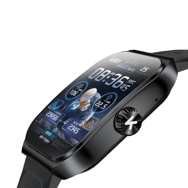 1.96'' AMOLED Display Smartwatch with Sport Modes & Health Tracking – MSL