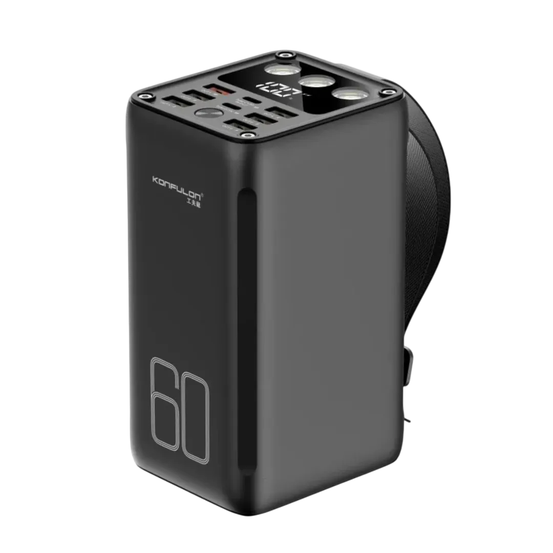 60000mAh Portable Power Bank with LED Lighting – MSL