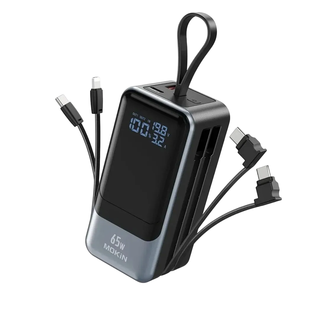 65W Power Bank - 18400mAh Fast Charging with Smart Digital Display – MSL