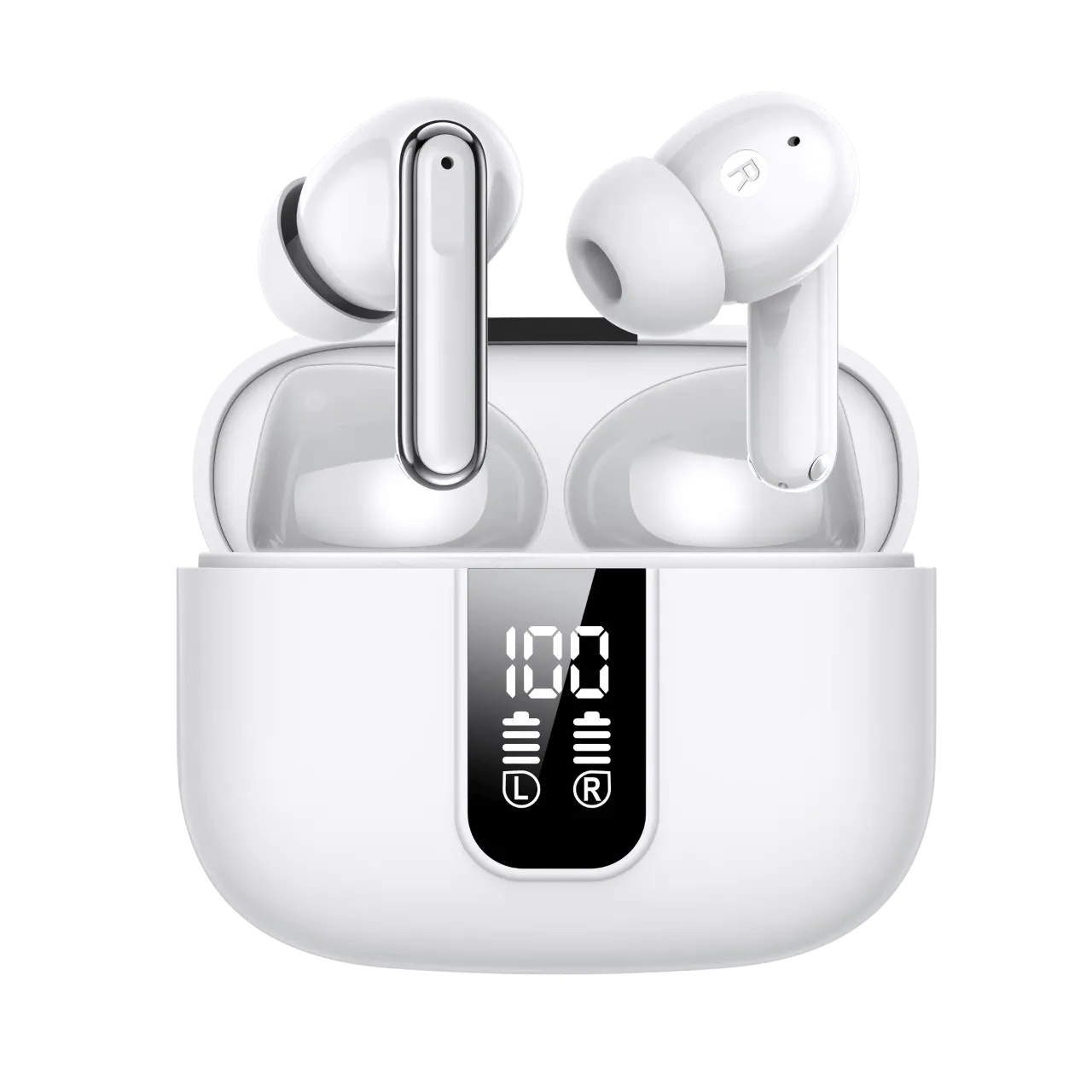 Wireless TWS Earphones with ANC and Digital Display – MSL