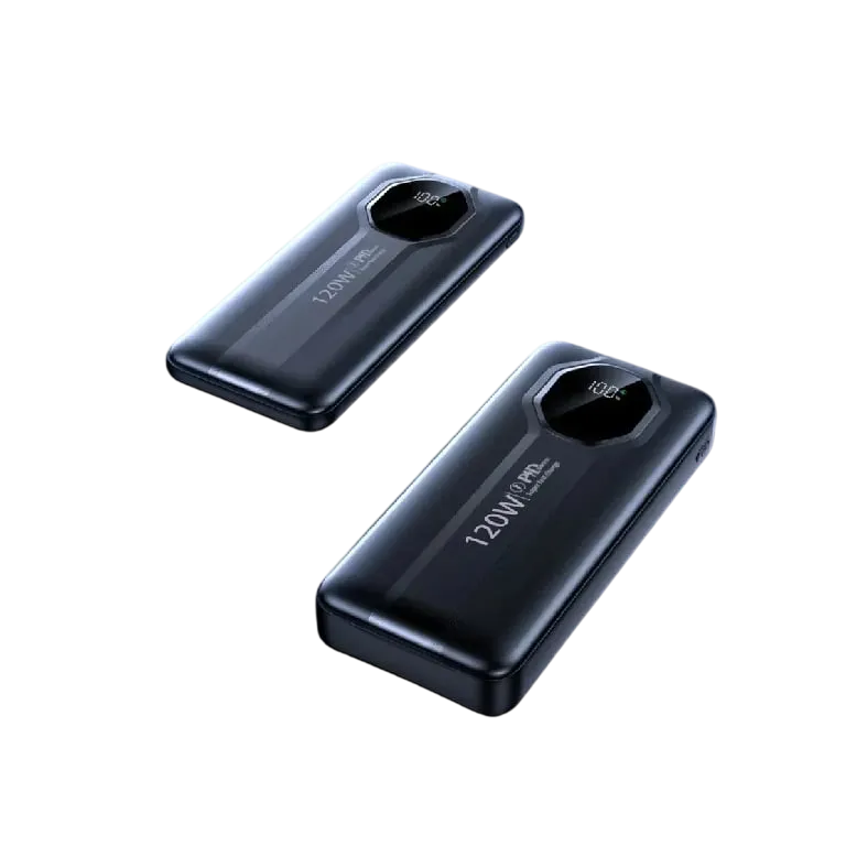 20000mAh 120W Power Bank with Built-In Cable and Fast Charging – MSL