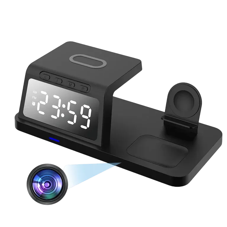 4K/1080P HD 3-in-1 WiFi Wireless Charger Camera – MSL