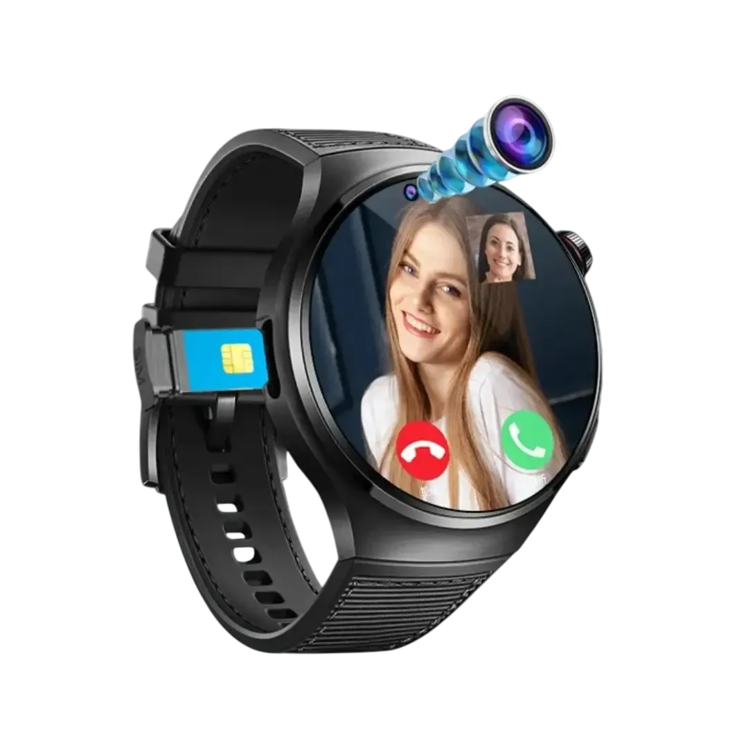 4G Smartwatch with Dual Cameras, HD Display, GPS Tracking – MSL