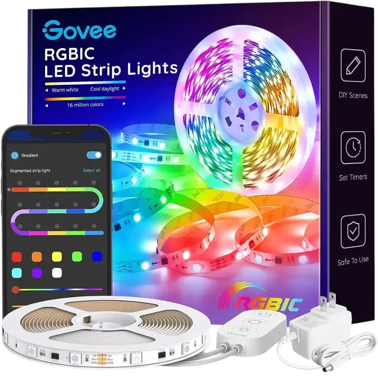 RGBIC LED Strip Lights: DIY Colorful Lighting – MSL