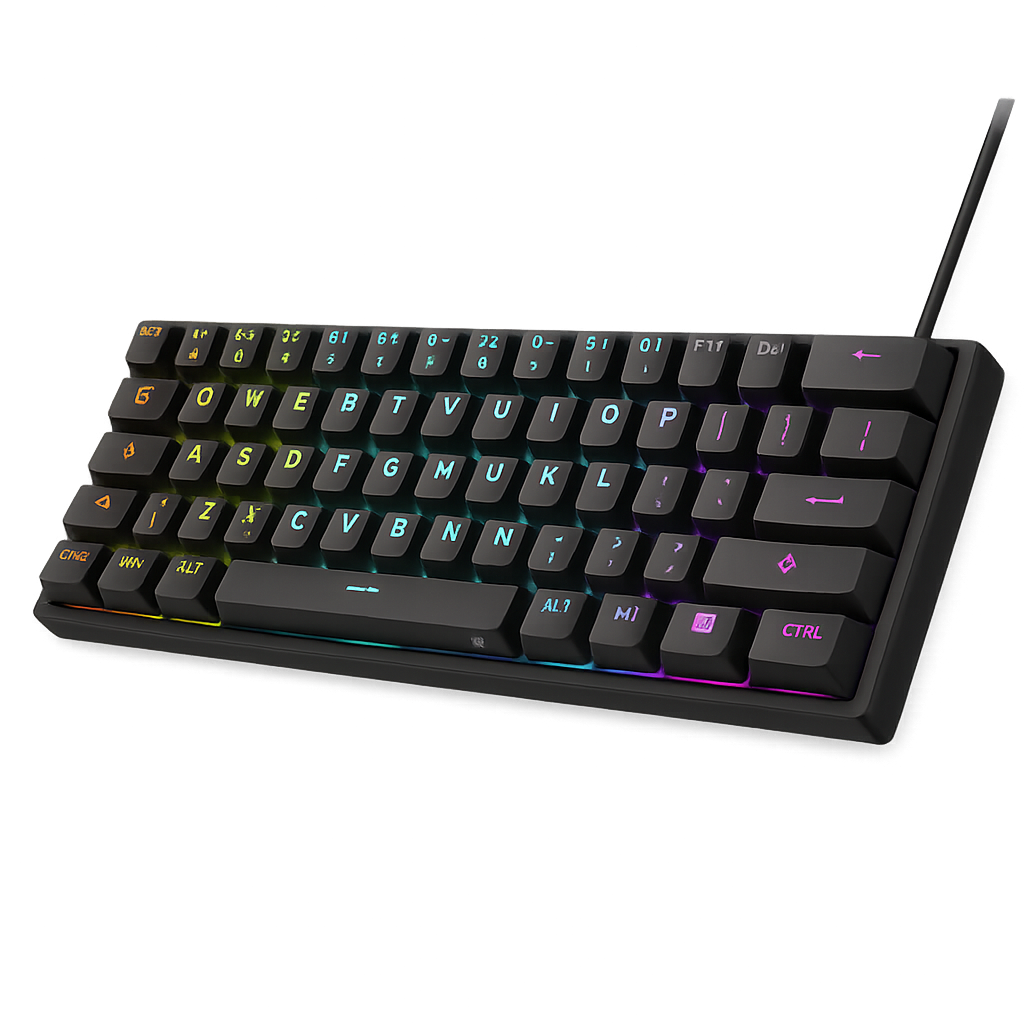 Mini 60% Waterproof RGB Keyboard – MSL