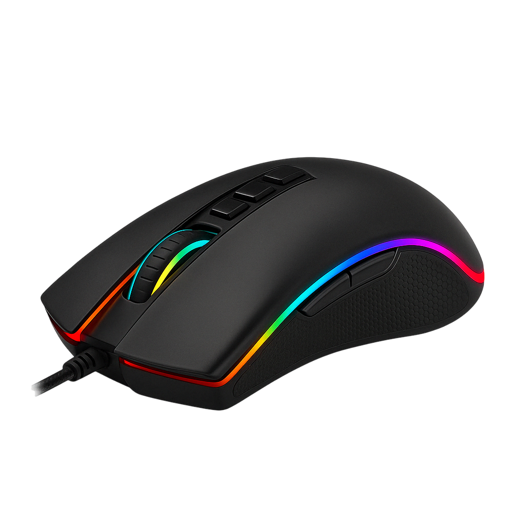 Wired Gaming Mouse with 16.8 Million RGB Color and 10000 DPI – MSL